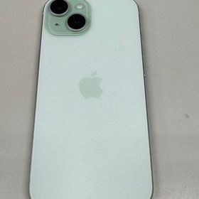 【モバイルBOX】新品同様品 電池100%SIMフリー iPhone15 128GB グリーン