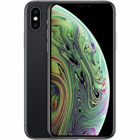 【中古】【安心保証】 iPhoneXS[64GB] SIMロック解除 au スペースグレイ