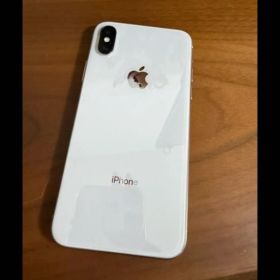 【美品】iPhone X 256GB シルバー SIMフリー