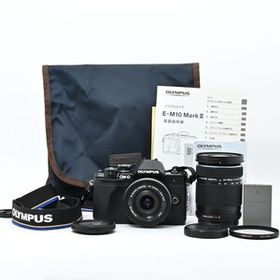 ＜美品＞オリンパス OLYMPUS OM-D E-M10 MarkIII ダブルズームキット ブラック