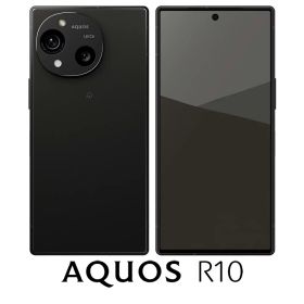 SHARP（シャープ） AQUOS R10（12GB/256GB） チャコールブラック（SIMフリー版） SH-M31A-B