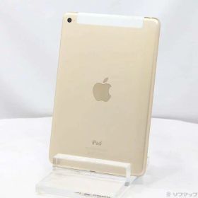 【中古】NTTドコモ iPad mini 4 128GB ゴールド MK782J／A docomoロック解除SIMフリー 【269-ud】