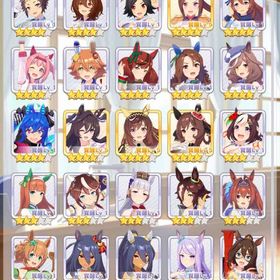 育成ブエナビスタ所持、トウカイテイオー完凸、アーモンドアイ完凸、ミホノブルボン完凸 | ウマ娘のアカウントデータ、RMTの販売・買取一覧