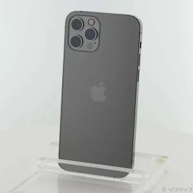 〔中古品〕 iPhone12 Pro 512GB グラファイト MGMF3J／A SIMフリー【348】