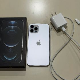 iPhone12Pro 256GBシルバー SIMフリー 本体 箱 充電器