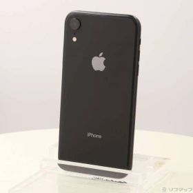 〔中古品〕 iPhoneXR 64GB ブラック MT002J／A SIMフリー【269】