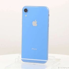 〔中古品〕 iPhoneXR 128GB ブルー MT0U2J／A SIMフリー【196】