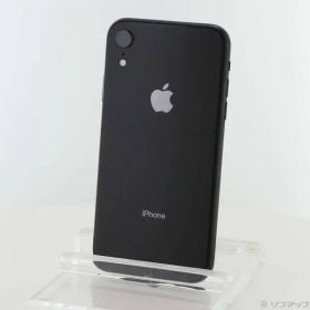 〔中古品〕 iPhoneXR 256GB ブラック MT0V2J／A SIMフリー【247】