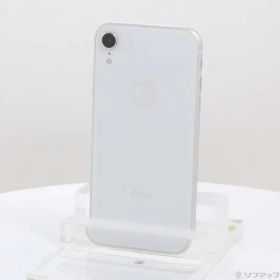 〔中古品〕 iPhoneXR 256GB ホワイト MT0W2J／A SIMフリー【262】