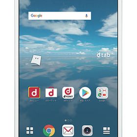 docomo 8インチタブレット dtab Compact d-02K (シルバー) [AAH09776] タブレット端末