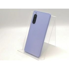 【中古】SONY au 【SIMフリー】 Xperia 10 V ラベンダー 6GB 128GB SOG11【高崎モントレー】保証期間1ヶ月【ランクC】