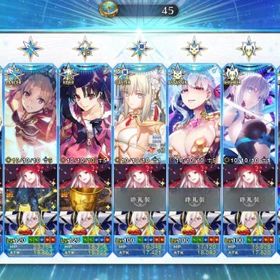 引退__全凛五宝120 | FGOのアカウントデータ、RMTの販売・買取一覧