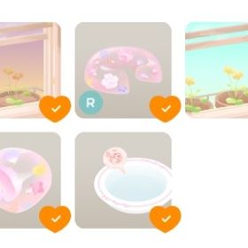 アイテム8点 夏のお家の吊り看板の木1点＋他7点 | リヴリーアイランドのアイテム、RMTの販売・買取一覧