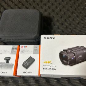 SONY FDR-AX45A 4K ビデオカメラ セット