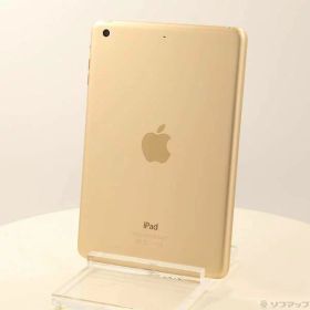 【中古】Apple(アップル) iPad mini 3 64GB ゴールド MGY92J／A Wi-Fi 【251-ud】