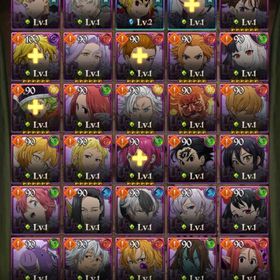 微進行 新エリザベス トリスタン必3 マエル必3 メリエリ必3 ランスロット等 | グラクロのアカウントデータ、RMTの販売・買取一覧