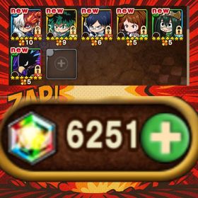 9154.石6251 緑谷出久+轟焦凍+飯田天哉+蛙吹梅雨+運UP60↑ | ポコダン(ポコロンダンジョンズ)のアカウントデータ、RMTの販売・買取一覧