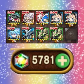 9192.🌈虹結晶💎5781個🌈セツナ＆エーテル+運UP60↑ | ポコダン(ポコロンダンジョンズ)のアカウントデータ、RMTの販売・買取一覧