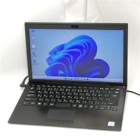 大赤字宣言 お買い得 Wi-Fi有 ソニー 中古ノートパソコン VAIO VJPG11C11N 第8世代 Core i5 8GB SSD 無線 Windows11 Office 即使用可
