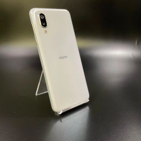 【全額返金保証】【最速発送】SHARP AQUOS sense3 plus 128GB ホワイト SIMフリー SH-M11 白ロム 動作確認済