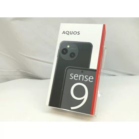 【未使用】SHARP 国内版 【SIMフリー】 AQUOS sense9 ブラック 6GB 128GB SH-M29【池袋東口】保証期間3ヶ月