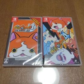 新品2作品 妖怪ウォッチ1 妖怪ウォッチ4++ switch ぷらぷら