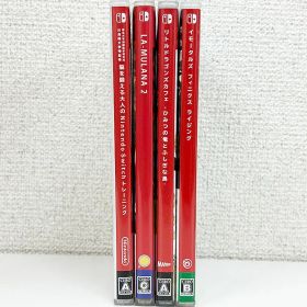 【ケース付、動作確認済・送料込】リトルドラゴンズカフェ 、脳を鍛える大人のNintendoトレーニング、ラ・ムラーナ2、イモータルズフィニクス ライジング 計4本セットSwitch 任天堂 ソフト スイッチ