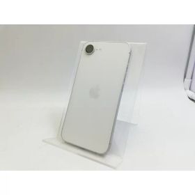 【中古】Apple au 【SIMフリー】 iPhone 16e 128GB ホワイト MD1R4J/A【大宮東口】保証期間1ヶ月【ランクA】