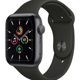 【中古】【安心保証】 SE 第1世代[44mm/GPS]アルミ スペースグレイ Apple Watch