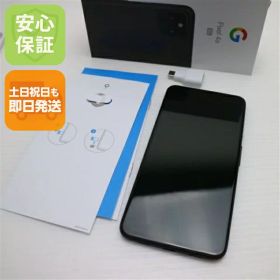 【中古】超美品 SoftBank Google Pixel 4a (5G) 128GB ジャストブラック スマホ 中古土日祝発送 即日発送