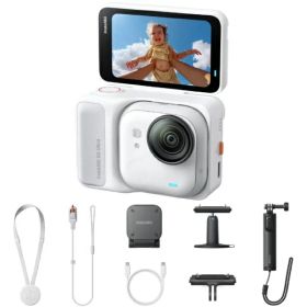 INSTA360｜インスタ360 アクションカメラ Insta360 GO Ultra クリエイターバンドル アークティックホワイト CINSABEA-GOULTRA05 [4K対応 /防水]