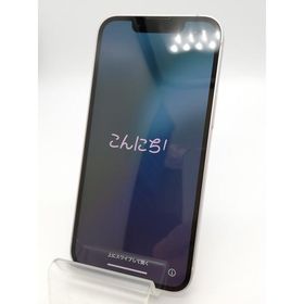 【中古】Apple au 【SIMフリー】 iPhone 13 mini 512GB ピンク MLJU3J/A【アリオ倉敷】保証期間１ヶ月【ランクC】