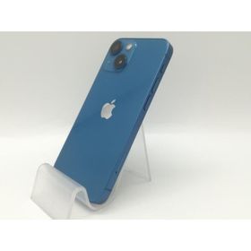 【中古】Apple 楽天モバイル 【SIMフリー】 iPhone 13 mini 128GB ブルー MLJH3J/A【福岡天神】保証期間１ヶ月【ランクB】