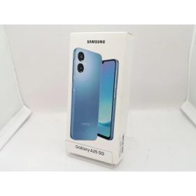 【未使用】SAMSUNG au 【SIMフリー】 Galaxy A25 5G ブルー 4GB 64GB SCG33【大須アメ横】保証期間3ヶ月