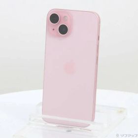 〔中古品〕 iPhone15 256GB ピンク MTMP3J／A SIMフリー【258】