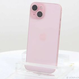 〔中古品〕 iPhone15 128GB ピンク MTMJ3J／A SIMフリー【198】