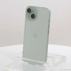 〔中古品〕 iPhone15 128GB グリーン MTMM3J／A SIMフリー【297】