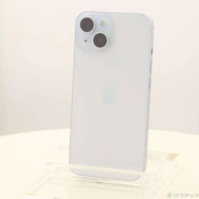 〔中古品〕 iPhone15 128GB ブルー MTML3J／A SIMフリー【262】