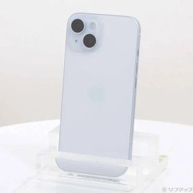 〔中古品〕 iPhone15 128GB ブルー MTML3J／A SIMフリー【262】