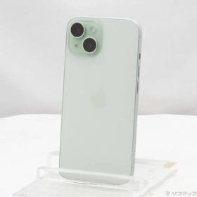 〔中古品〕 iPhone15 128GB グリーン MTMM3J／A SIMフリー【349】