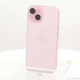 〔中古品〕 iPhone15 128GB ピンク MTMJ3J／A SIMフリー【352】