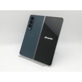 【中古】SAMSUNG docomo 【SIMフリー】 Galaxy Z Fold4 12GB 256GB SC-55C グレイグリーン【中野】保証期間１ヶ月【ランクA】