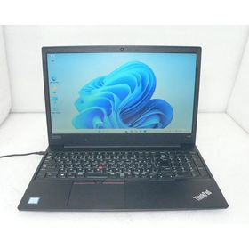 Windows11 Pro 64bit Lenovo ThinkPad E590 (20NU-S1SP00) Core i5-8265U 1.6GHz メモリ 8GB 256GB(NVMe SSD) 15.6インチ(1366x768)