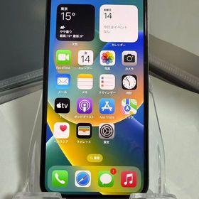 【ジャンク品】iPhone X 256GB シルバー／電池膨張で画面浮きあり