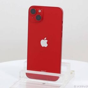 〔中古〕Apple(アップル) iPhone14 Plus 256GB プロダクトレッド NQ4P3J／A SIMフリー〔258-ud〕