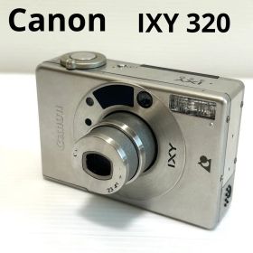 【動作品】Canon IXY 320 シルバー フィルムカメラ