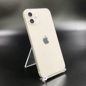 アップル(Apple)の【全額返金保証】【最速発送】Apple iPhone iPhone 12 128GB ホワイト docomo 動作確認済(スマートフォン本体)
