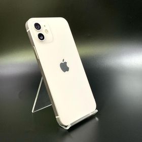 アップル(Apple)の【全額返金保証】【最速発送】Apple iPhone iPhone 12 128GB ホワイト Softbank 動作確認済(スマートフォン本体)