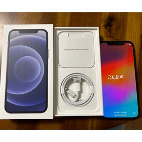 アップル(Apple)のiPhone12 128GB ブラック SIMフリー(スマートフォン本体)