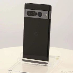 【中古】GOOGLE(グーグル) Google Pixel 7 Pro 128GB オブシディアン GA03462 au SIMフリー 〔ネットワーク利用制限▲〕 【377-ud】